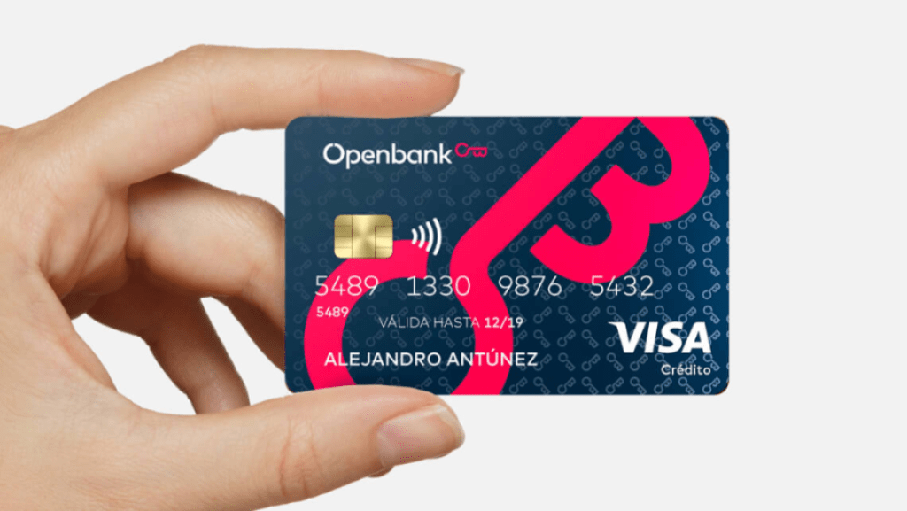 Tarjeta de debito OpenBank